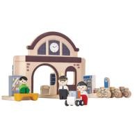 ราคา PlanToys PlanWorld Station ของเล่นไม้สถานีขนส่งเมืองในจินตนาการ ของเล่นเด็ก 3 ขวบ (618158)