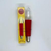 ราคา หลอดเทียนไฟฟ้า หลอดอะไหล่เชิงเทียน ขั้ว B15 หลอดสั้น หลอดยาว หลอดเต้น หลอดมังกรเต้น หลอดLED มี 2 สี เหลือง แดง (14817581079)