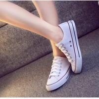 ราคา รองเท้าผ้าใบผู้หญิง รุ่นGw001 white (103097958)