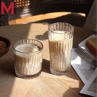 ราคา M KITCHEN แก้ว แก้วน้ำ แก้วกาแฟ แก้วคาเฟ่ แก้วทรงเหลี่ยม แก้วเหล้า แก้วสไตล์เกาหลี (19200076844)