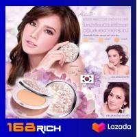 ราคา ส่งฟรี Mistine bb flower powder แป้ง ตลับ มิสทีน บีบี ฟลาวเวอร รุ่นยอดฮิต 1 ตลับ แป้งพัฟ (19218568371)