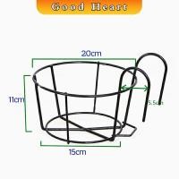 ราคา ตะกร้าเหล็ก ที่แขวนกระถางต้นไม้แบบเหล็ก กระถางแขวนผนัง flower stand (15760462013)