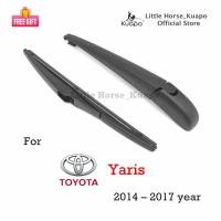 ราคา Kuapo ที่ปัดน้ำฝนด้านหลัง โตโยต้า ยาริส Toyota Yaris 2014 ถึง 2016 ปี ชุด ก้าน ยางใบมีด ฝาครอบน็อต ปัดน้ำฝน กระจก หลัง โตโยต้ายาริส (9732754066)