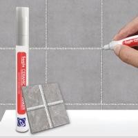 ราคา ปากกายาแนว ร่องกระเบื้อง ซ่อมรอยสีกระเบื้อง ปากกายาแนวร่องกระเบื้อง สีเนียน แห้งไว กันน้ำ ให้ร่องยาแนวขายใหม่ (16198989258)