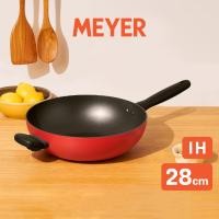 ราคา MEYER Bauhaus Induction กระทะผัดทรงลึก ขนาด 28 ซม Stirfry 14204 TE12 (15604224772)