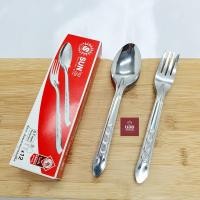 ราคา BOY ช้อน ส้อม หนา ตราหัวม้าลาย ตราพระอาทิตย์ ตราseagull ช้อนสแตนเลส ส้อมสแตนเลส กล่องละ12คู่ 24ชิ้น มี 3 ยี่ห้อให้เลือก (9237514066)