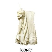ราคา iCONiC WHITE SONIC DRESS 1739 ชุดเดรสสั้น ชุดราตรี ผ้าไหมซาติน ตกแต่งดีเทล ดอกไม้ 3มิติ ชุดเดรสออกงาน เดรสซาติน (4943234957)