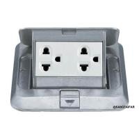 ราคา Panasonic ปลั๊กกราวคู่ฝังพื้น พานาโซนิค Pop Up Floor Outlet Duplex DU5993LT9 (6734906931)