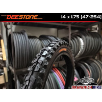 ราคา ยางจักรยาน 14 นิ้ว DEESTONE 14 x 1 75 47 254 นิ้ว ราคาต่อ 1 เส้น (1391910076)