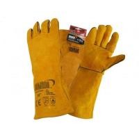 ราคา ถุงมือหนังเชื่อม YAMADA 14021 ขนาด 14 นิ้ว ถุงมือหนังงานเชื่อม 16 นิ้ว รุ่น 16021 YAMADA (14151842008)