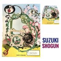 ราคา ปะเก็น ชุดใหญ่ suzuki shogun ซูซูกิ โชกัน โชกุน 125 ประเก็น มอเตอร์ไซค์ (10026773320)