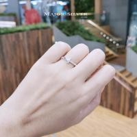 ราคา Cross ring แหวนไม้กางเขน แขนร่อง แหวนเงินแท้ 92 5 เรียบๆ แฟชั่น สไตล์อินเทรน แหวนเงินแท้ 100 Major Silver (4824316975)