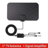 ราคา 4K 25DB รับสัญญาณสูง HD T V กล่อง DTV ดิจิตอล T V เสาอากาศ3000ไมล์ DVB T2เสาอากาศ HD ที่ใช้งาน (12554032022)