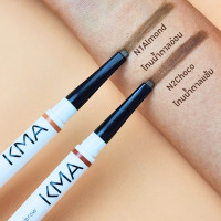 ราคา KMA ดินสอเขียนคิ้ว ติดทน 2IN1 FIX IT EYEBROW โฉมใหม่ (18836224395)