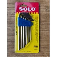 ราคา SOLO ชุดปะแจหกเหลี่ยม กุญแจหกเหลี่ยม 8ตัว ชุด รุ่น NO 905 ปะแจหกเหลี่ยม หกเหลี่ยม สินค้าพร้อมส่ง (15725732777)