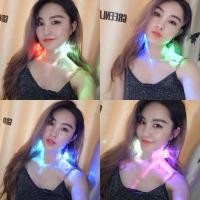 ราคา ต่างหูมีไฟ LED กระพริบต่างหูแฟชั่นสำหรับผู้หญิง1คู่เครื่องประดับห้อยหู (10510937957)
