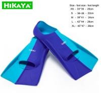 ราคา ตีนกบดำน้ำ HIKAYA ตีนกบว่ายน้ำสำหรับเด็กและผู้ใหญ่ ตีนกบดำน้ำซิลิโคนนิ่ม ตีนกบฝึกว่ายน้ำ อุปกรณ์ดำน้ำ (14703236511)
