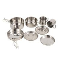 ราคา FADACAI ฟรีค่าส่ง Stainless steel pot set หม้อสนาม หม้อต้ม หม้อสแตนเลส ชุดหม้อแคมปิ้ง ชุดหม้อทำครัว ชุดหม้อสแตนเลส ชุดหม้อสนาม ชุดหม้อหุงต้ม หม้อ (4972210261)