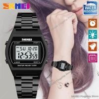 ราคา SKMEI ใหม่ผู้หญิงนาฬิกาแฟชั่นนับถอยหลังกันน้ำนาฬิกาสแตนเลสแฟชั่นนาฬิกาข้อมือดิจิตอลนาฬิกาผู้หญิง 1328 (398064989)