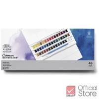 ราคา Winsor Newton สีน้ำ ชุดสีน้ำก้อนคอทแมน 45 สี HALF PAN 0390471 จำนวน 1 ชุด (8151859321)