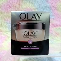 ราคา แท้ 50g Night Cream Olay Total Effects 7 in 1 โอเลย์ โททัล เอฟเฟ็คส์ ไนท์ครีม 7 ประการ (7871024391)