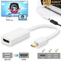 ราคา Mini Thunderbolt Mini Display Port To HDMI สำหรับ MacBook Pro Air iMac และ Microsoft Surface (137780056)
