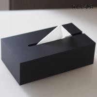ราคา KlearObject Sliding Tissue Box L กล่องทิชชู่แบบเลื่อนสไลด์ สีดำด้าน อะคริลิคสีดำ กล่องใส่ทิชชู่สีดำ อะคริลิค กล่องทิชชู่ กล่องใส่ทิชชู่ (17174126406)