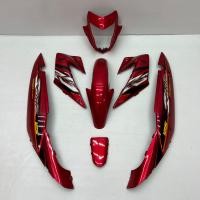 ราคา ชุดสี แฟริ่ง Sonic 125 โซนิคตัวใหม่ สีแดงแก้ว จำนวน7ชิ้นพร้อมติดสติ๊กเกอร์ฟรี (15095510017)