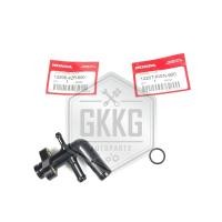 ราคา ข้อต่อท่อน้ำแท้ศูนย์ Honda Click125iPCX125iPCX150i รหัสสินค้า 12206 KZR 600 แถมฟรีโอริงข้อต่อท่อน้ำ (5846074131)