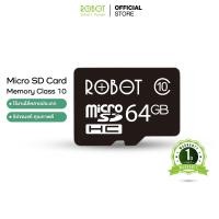 ราคา สินค้าขายดี ROBOT เมมโมรี่การ์ด Micro SD Card Memory Class 10 4GB 8GB 16GB 32GB 64GB รองรับ มือถือ กล้องวงจรปิด กล้องหน้ารถยนต์ รับประกันตลอดอายุการใช้งาน (19501426888)
