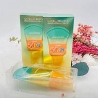 ราคา กันแดดหน้าสด spf50 เนื้อครีมติดทนนาน ไม่เหนียวเหนอะหนะ NAYRAL RERUBCK 65 ml มีกล่อง (18710971664)