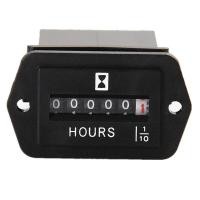 ราคา DC 6 80V Mechanical Hour Meter Hourmeter for Engine Generator Boat Automobiles Motorcross Motor Truck Tractor (15934455257)