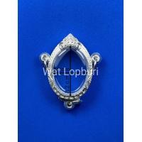 ราคา กรอบพระ ตลับเงินแท้ 3ห่วง ใส่พระเหรียญทรงไข่ เกจิต่างๆ 32 (16616500541)