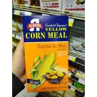 ราคา Albers Yellow Corn Meal 566g เยลโลว์ มีล แป้งข้าวโพด ตรา อัลเบอร์ส์ 566g Harina de maiz Naturally fat free Print Albert Yellow Corn Meal EXP04 04 23 ล๊อตใหม่ล่าสุด (9113279314)