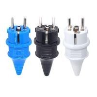ราคา ฝรั่งเศสมาตรฐานกันน้ำIP54 ไฟฟ้าอุตสาหกรรมฝรั่งเศสประเภทEปลั๊กRewireableชายซ็อกเก็ตเต้าเสียบอะแดปเตอร์ 250 โวลต์ 4000 วัตต์ (3471944428)