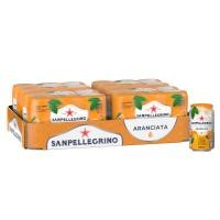 ราคา San Pellegrino Fruit Beverage Aranciata 330 ml น้ำผลไม้อัดแก๊สธรรมชาติ รสส้ม ขนาด 330ml 24 กระป๋อง (10414216594)