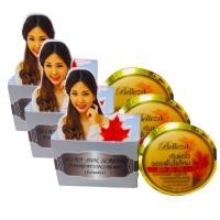 ราคา 3 กระปุก Belleza Silky Sunscreen SPF50 PA 12g ไซส์ใหญ่ เบลเลซ่า กันแดดใยไหม กันแดดรองพื้นใยไหม ครีมกันแดดผสมแป้งรองพื้น เรียบเนี่ยนเป็นธรรมชาติ (13658582488)