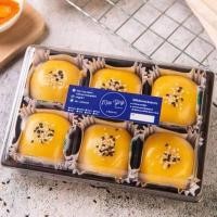 ราคา เปี๊ยะลาวา ไข่เค็ม 6 ชิ้น by Mae Ying bakery ขนมอร่อยๆๆถูกๆ pre order (12576032507)