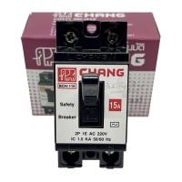 ราคา เซฟตี้ เบรกเกอร์ Safety Breaker ตัวตัดไฟ 2P 220V ขนาด 10A 15A 20A 30A 40A ยี่ห้อ ช้าง CHANG (16025642965)