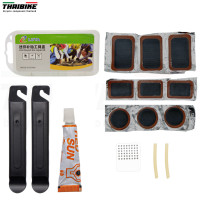 ราคา ชุดปะยางจักรยาน ที่งัดยาง กาวปะยาง มีกล่อง ยี่ห้อ THAIBIKE (6444138804)