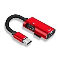 ราคา AUOVIEE Type C ถึง3 5มม ตัวแยกสัญญาณเสียงหูฟัง2 In 1สาย Usb C หูฟัง Aux 3 5มม Charger Adaptor เหมาะกับ Huawei Xiaomi (18908992010)