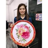 ราคา ถาด ถาดเคลือบลายดอก คละลาย ขนาด50ซม ถาดสังกะสี ถาดลายดอกไทย ถาดเคลือบโบราณ ถาดกลมเคลือบลายดอกไม้ ขนาด50cm No QF K175 1ชิ้น (7640612707)