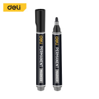 ราคา Deli ปากกาเคมี 1 8 มม ปากกามาร์คเกอร์ ปากกากันน้ำ แห้งเร็ว กันน้ำ เขียนติดทนทาน ลบไม่ได้ อุปกรณ์สำนักงาน Permanent Marker (19242576854)