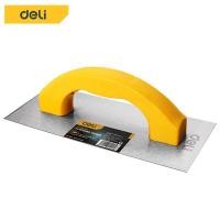 ราคา Deli เกรียง สแตนเลส เกียงขัดมัน เกรียงฉาบปูน เกรียงโป๊ว เกียงสี่เหลี่ยม 230 100mm เกียงสี่เหลี่ยมขัดมัน Plastering Trowel (17185783171)