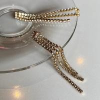 ราคา Eclat Freya Earrings ต่างหูทองยาว ระย้า (18181095251)