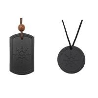 ราคา 2PC Volcanic Rocks Pendant Necklace Anti EMF Radiation Protection Pendant Energy Scalar Quantum Bio Science Negative (16739169137)