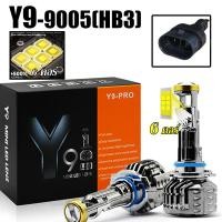 ราคา จัดส่งจากกรุงเทพ ของแท้ Y8 รุ่นใหม่2023 1คู่ หลอดไฟหน้าLedมินิโปรเจคเตอร์ รุ่นY8 Y9 Y6 ขั้ว H4 RHD ไฟหน้าLED Mini Projectorรุ่นRและY6D R ขั้ว H4 9005 HB3 หลอดไฟ H4 หลอดไฟ H7 (19342861588)