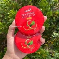 ราคา แป้งพัฟ แป้งไม่ผสมรองพื้น แป้งดีดีแตงโม SPF35 Sakura DD Powder Watermelon แป้งพัฟ แป้งอัดแข็ง No 1795 (14890874892)