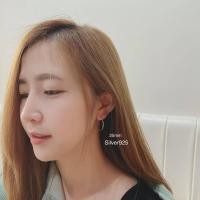 ราคา Suwann na shop ราคาต่อคู่ ต่างหู ต่างหูเงินแท้ ต่างหูห่วง ต่างหูห่วงเงิน (12372766913)