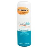 ราคา Deodomin natural deodorant roll on ดีโอโดมิน โรลออนสารส้มบริสุทธิ์ระงับกลิ่นกาย สีฟ้า ไม่มีน้ำหอม 60 ml ลูกกลิ้งสารส้ม (461648116)